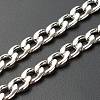 Tarnish Resistant 304 Stainless Steel Curb Chain Necklaces NJEW-JN03555-4