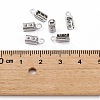 Tarnish Resistant 304 Stainless Steel Folding Crimp Ends LS-X-STAS-R065-36-3