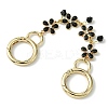 Zinc Alloy Spring Gate Rings Bag Extension Chains AJEW-BA00142-04-1