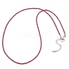 2MM Nylon Braided Cord Necklace Making MAK-A019-02P-15-1