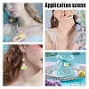 20Pcs 4 Styles Alloy Enamel Pendants ENAM-YW0004-95-6