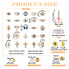 DIY Evil Eye Bracelet Making Kit DIY-TA0004-42-3