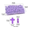 200Pcs Opaque Acrylic Beads SACR-FS0001-39D-4