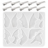 Iron Alligator Hair Clips Findings PHAR-TA0001-17-2