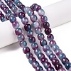 Dyed Natural White Jade Beads Strands G-T138-D20-1