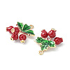 Brass Enamel Pendants LS-KK-G462-22LG-2