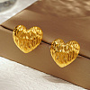 Stylish 304 Stainless Steel Heart Stud Earrings LS-TR6731-2