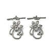 Tibetan Style Alloy Toggle Clasps LS-K095R052-3