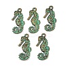 Tibetan Style Alloy Pendants FIND-I073-01A-1