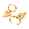 304 Stainless Steel Hoop Earrings for Women LS-EJEW-Z057-14G-01-2