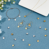 60Pcs 2 Colors Ion Plating(IP) 304 Stainless Steel Charms FIND-DC0006-04B-4