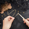 2M Brass Star Link Chains DIY-CA0002-11-3