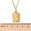 304 Stainless Steel Pendant Necklaces for Women NJEW-D312-02A-G-5