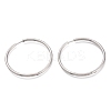 Tarnish Resistant 201 Stainless Steel Huggie Hoop Earrings EJEW-O095-02F-1
