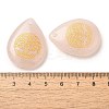 Natural Rose Quartz Drop Pendants G-C158-01D-3