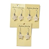 Natural Quartz Crystal Star Dangle Earrings EJEW-I315-03P-09-4