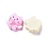 Opaque Cute Animal Resin Decoden Cabochons RESI-B024-02A-2