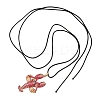 Alloy Enamel Lobster Pendant Waxed Cord Necklaces LS-NJEW-P335-01G-2