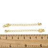 Brass Chain Extender KK-P284-09G-01-3