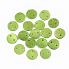 Spray Paint Freshwater Shell Links connectors LS-X-SHEL-S276-27D-1