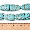 Synthetic Turquoise Beads Strands UNKW-T001-16-5