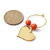 Heart Acrylic Wine Glass Charms AJEW-JO00203-3