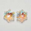 K9 Glass Rhinestone Pendants GLAA-F083-03A-03-2