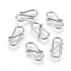 Tarnish Resistant 304 Stainless Steel S-Hook Clasps LS-STAS-O118-67P-1