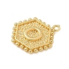 Brass Pendants KK-B126-01G-O-2