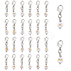 2 Sets Plating Acrylic Pendants Decoration HJEW-PH0001-59-1