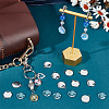 DIY Blank Dome 304 Stainless Steel Pendant Making Kits DIY-UN0056-03A-2