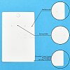 30Pcs Rectangle Paper One Pair Earring Display Cards with Hanging Hole DIY-YW0008-55A-4