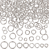 800Pcs 4 Styles 304 Stainless Steel Open Jump Rings STAS-BBC0002-91-2