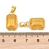 Brass & Glass Pendants GL-CBA96FD-02G-01-3