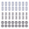 Gorgecraft 24 Sets 3 Style Silicone Eyeglass Nose Pads FIND-GF0004-33-1