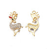 Rack Plating Alloy Enamel Pendants LS-ENAM-N055-118-3