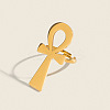 304 Stainless Steel Cuff Open Rings for Women WJ3618-1-2