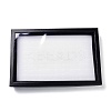 100 Slot Rectangle Cardboard Jewelry Ring Boxes RDIS-F004-01B-1