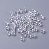 Eco-Friendly Transparent Acrylic Beads PL733-2-3