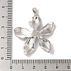 Rack Plating Brass & Cubic Zirconia Pendants KK-L216-068P-3