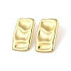 Ion Plating(IP) 304 Stainless Steel Stud Earrings for Women EJEW-B050-08G-1