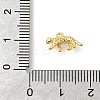 Leopard Rack Plating Brass Pendants Charms KK-S396-43G-3