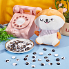 96Pcs 24 Style Glass Doll Craft Eyes Cabochons DIY-OC0011-82A-5