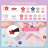 DIY Flower Cabochons Jewelry Making Finding Kit FIND-TA0002-45-4