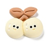 Cartoon Opaque Resin Cherry Cabochons RESI-Q218-01C-1
