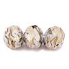 Electroplate Glass Beads EGLA-N026-01A-Q02-1