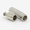 304 Stainless Steel Bayonet Clasps STAS-D032-4