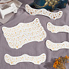 10Pcs Transfer Sticker Proof Removable Temporary Tattoos Stickers DIY-SP0003-65A-01-3