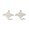 201 Stainless Steel Pendants STAS-P428-04B-P-1