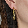 925 Sterling Silver Hoop Earrings BK6776-1-4